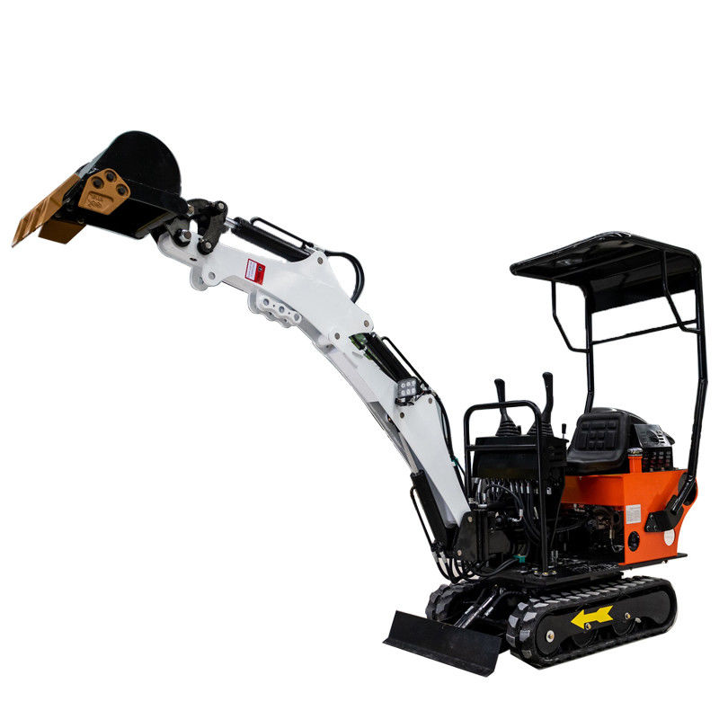 Hydraulic Crawler Mini Digger Excavator Track Width 150mm 0.8 T Mini Digger
