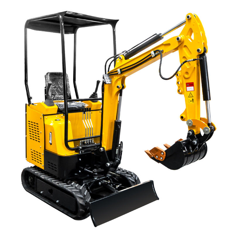 1330mm Rotation Radius 1.5 Tonne Excavator EPA Mini Excavator For Farm Use