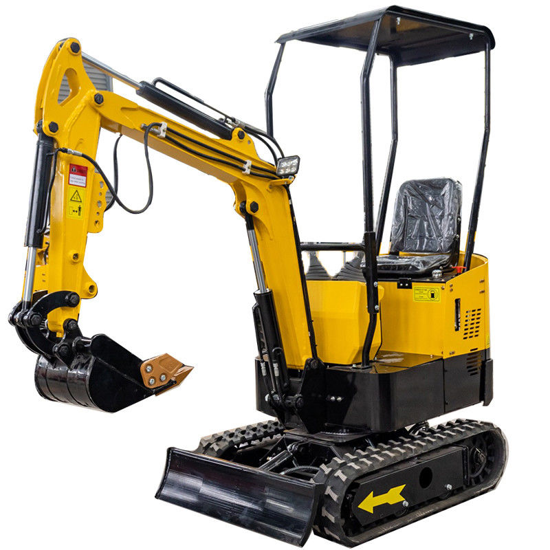 1330mm Rotation Radius 1.5 Tonne Excavator EPA Mini Excavator For Farm Use