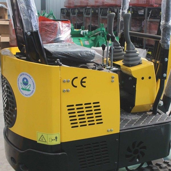 1.2 Ton Garden Mini Digger SGS Pile Pulling Mini Excavator For Farm Use