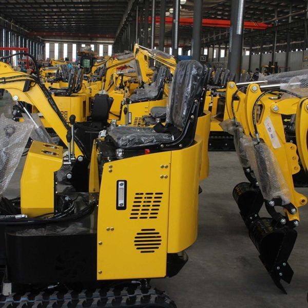 EPA Moving Type Micro Minibagger CE Design 1,2 Tonnen Minibagger
