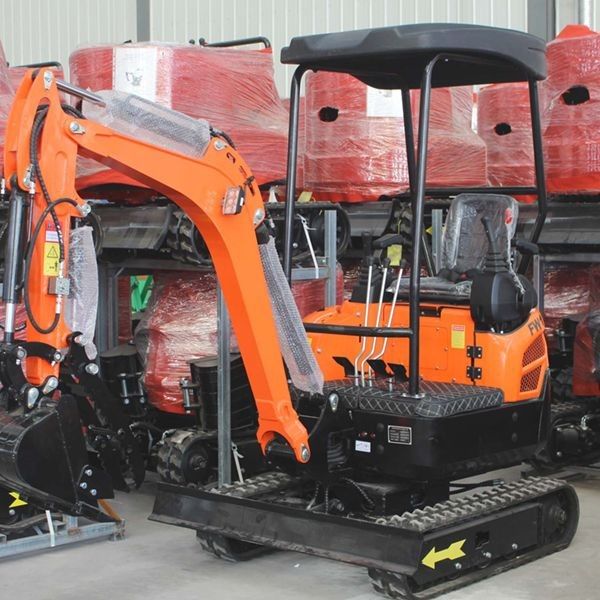 EPA Moving Type Micro Minibagger CE Design 1,2 Tonnen Minibagger