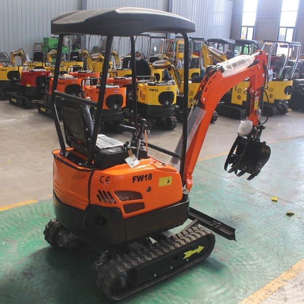 ODM CE 12 Mini Excavator 1600kg  Micro Mini Excavator For Pile Pulling