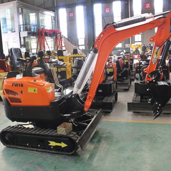 EPA 1.7 T Excavator Crawler Bagger Digger ISO9001 Hydraulic Excavator Machine