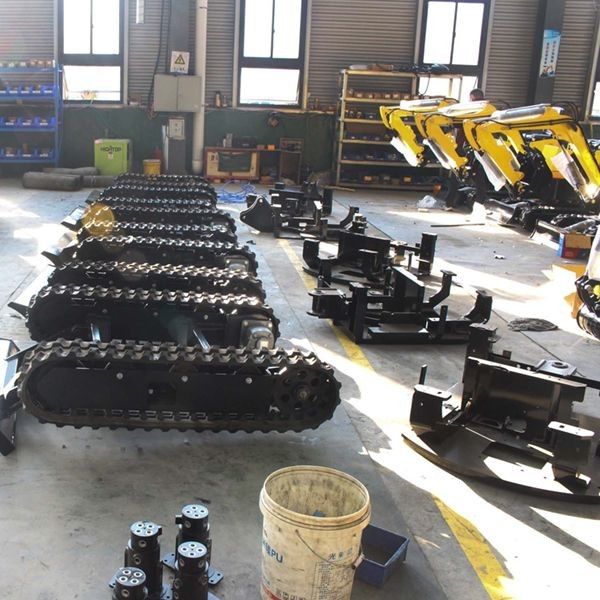 EPA 1.7 T Excavator Crawler Bagger Digger ISO9001 Hydraulic Excavator Machine