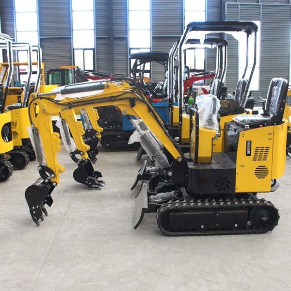 Kubota Engine Compact Mini  1.7 T Excavator EPA With Side Swing Function