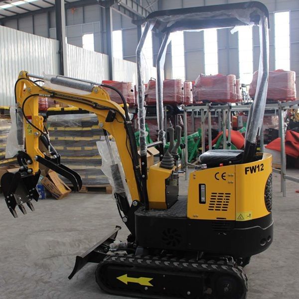 Mini Small EURO 5 1.7 T Excavator Installation Hydraulic Compact Excavator