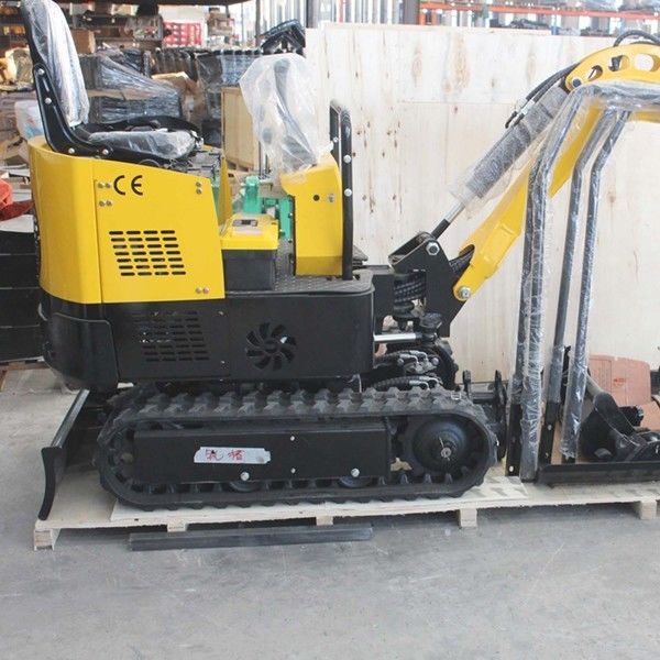Ramming 1.8 T Excavator Grab Towable Mini Backhoe Loader 2580mm Digging Height