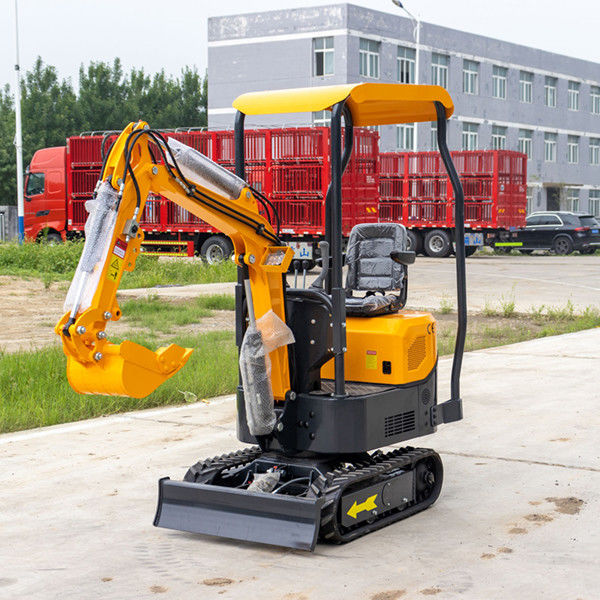 SGS 1.8 T Excavator With Attachments Mini Excavator Machine Hydraulic Transmission
