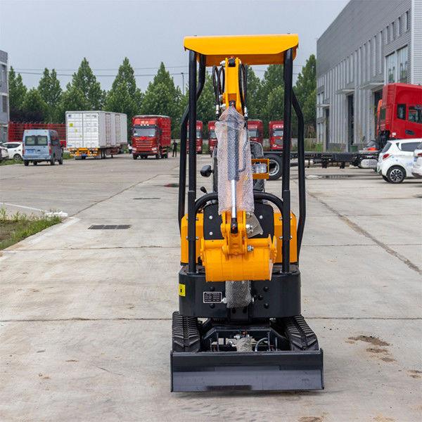 800 mm Heckwenderadius 1,8 t Bagger ISO9001 Leistungsstarker Minibagger