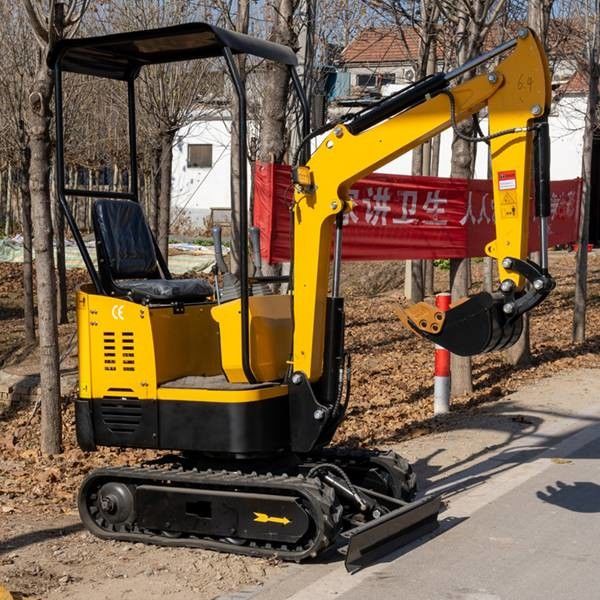 Euro 5 1.8 T Excavator Agricultural Mini Excavator For Farm Use