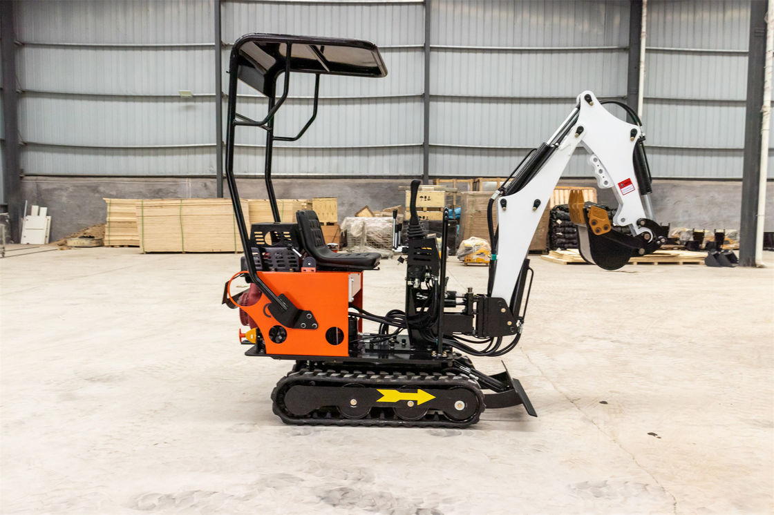 Small Farm Home Crawler Excavator Digger Machine 0.8 T Small Mini Excavator
