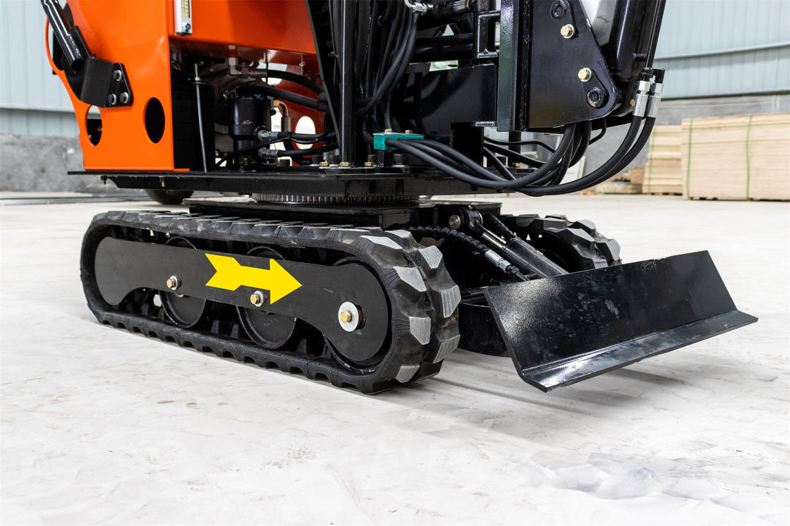 Small Farm Home Crawler Excavator Digger Machine 0.8 T Small Mini Excavator