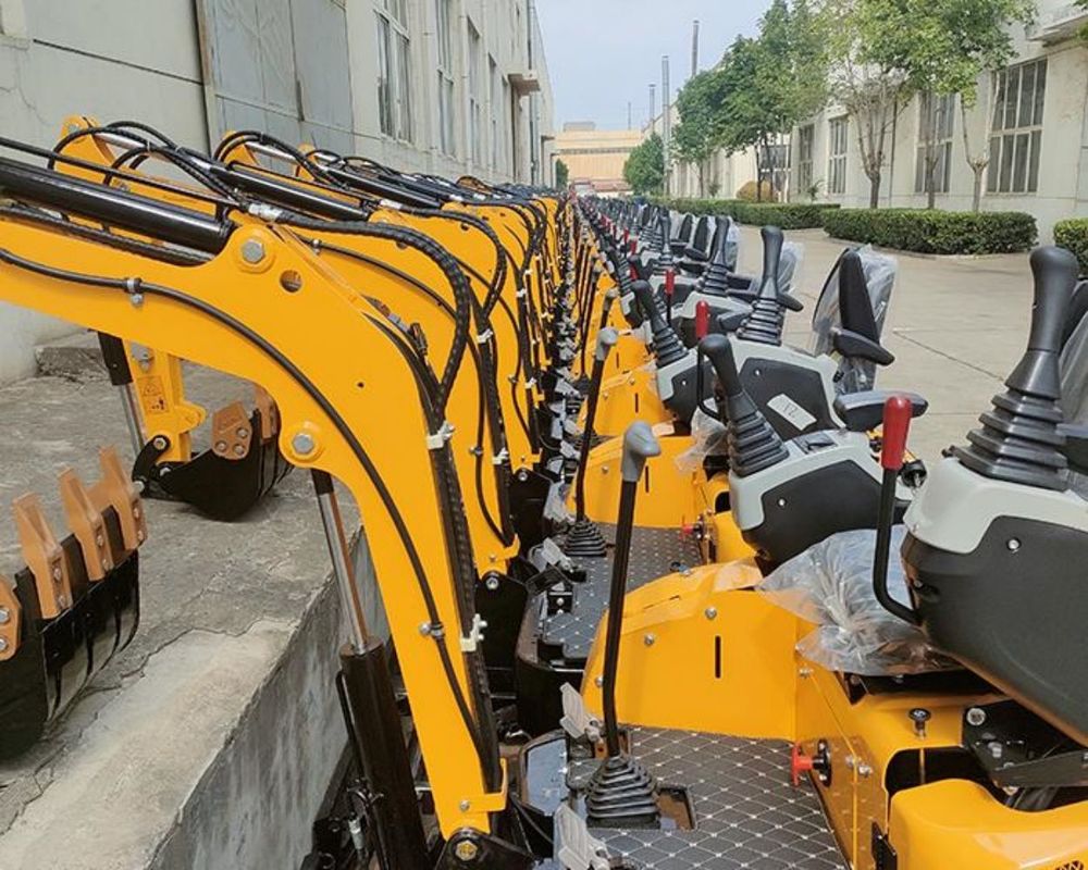 Mini Excavator Digger 1.3t 1.5t 1.6T Micro Bagger Excavators
