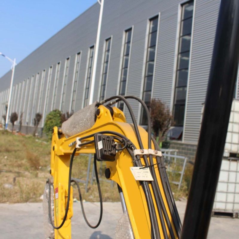1.5 Tonne Rubber Track Mini Excavator With CE Certificate Low Fuel Consumption