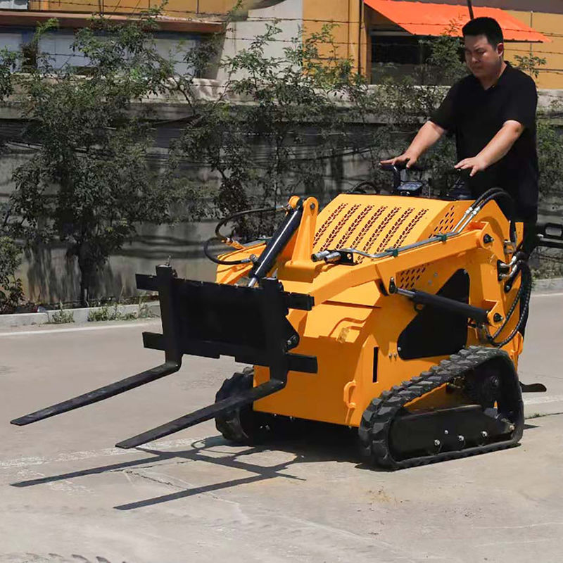 Small Size 13.5 Horsepower Mini Skid Steer Loader With Auger