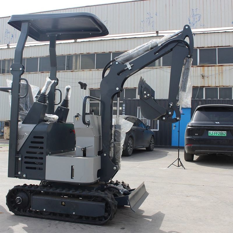 1.0T Chinese Small Excavator, New Type Cab, Low Noise Operation