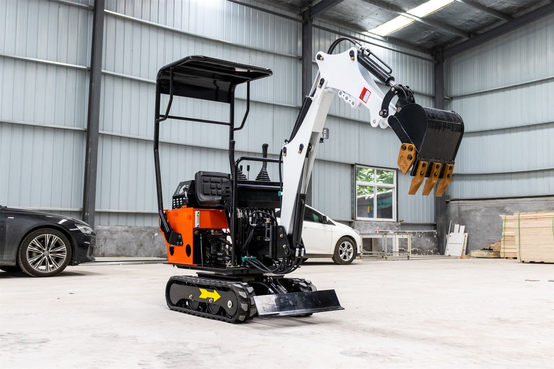 Two Leg Proof 0.8 Ton Small Equipment Mini Excavator With Euro 5 Certification