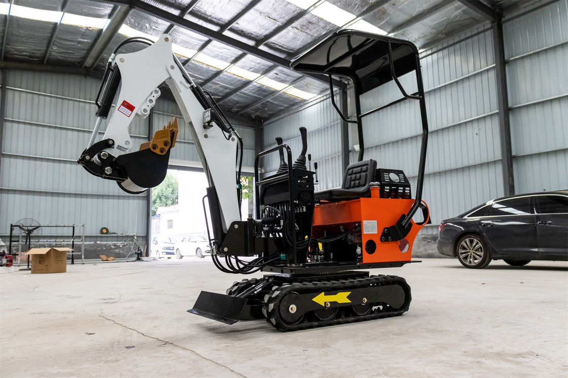 Two Leg Proof 0.8 Ton Small Equipment Mini Excavator With Euro 5 Certification
