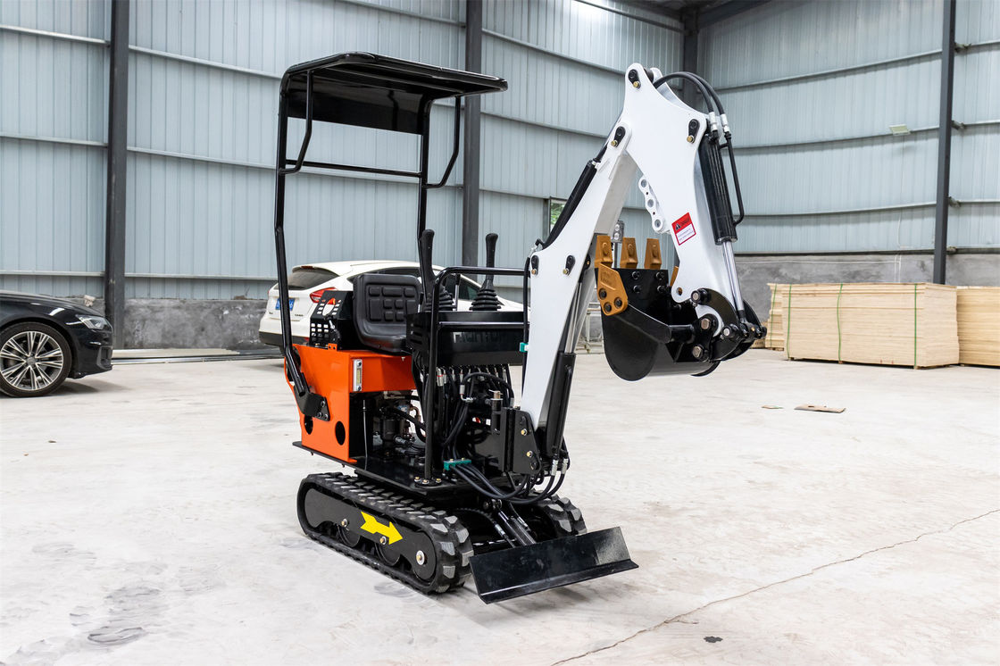 Two Leg Proof 0.8 Ton Small Equipment Mini Excavator With Euro 5 Certification