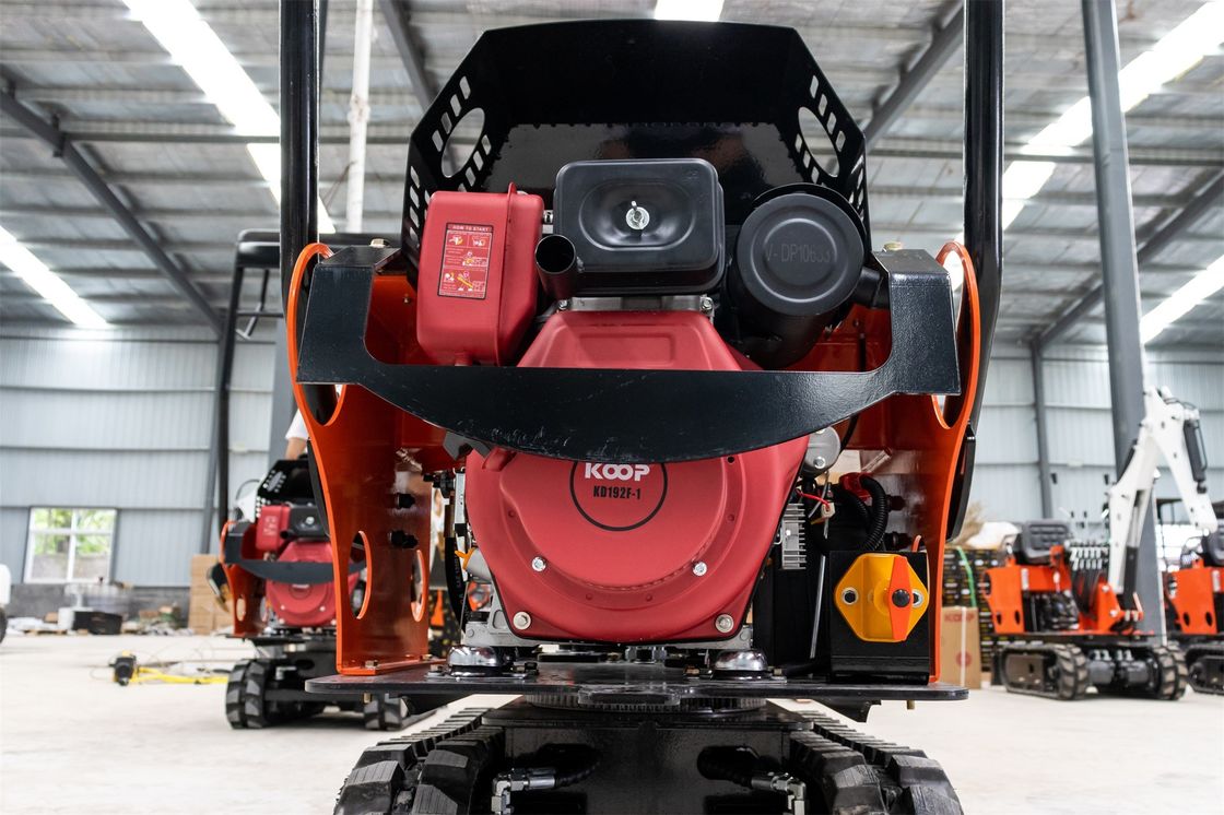 Two Leg Proof 0.8 Ton Small Equipment Mini Excavator With Euro 5 Certification