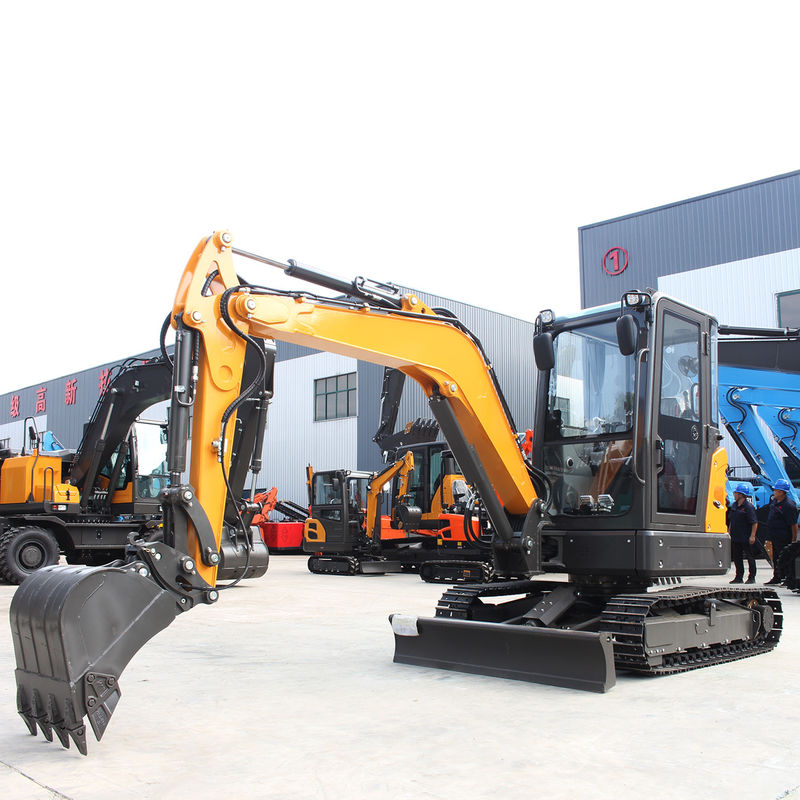 CE/EPA/Euro 5 Zulassung von 4 Tonnen Strecken/Krawler Klein/Mini/Klein/Mikro/Digger/Bagger/Exkavator