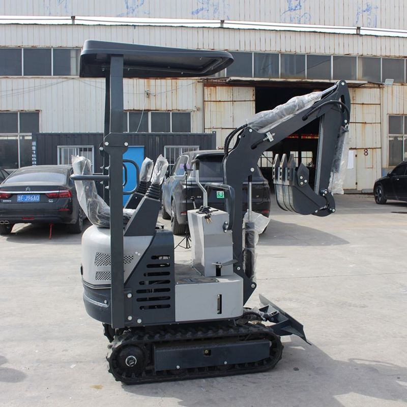 1000KG / 2205LBS Operating Weight Mini Digger Excavator Support Mechanical And Hydraulic Version