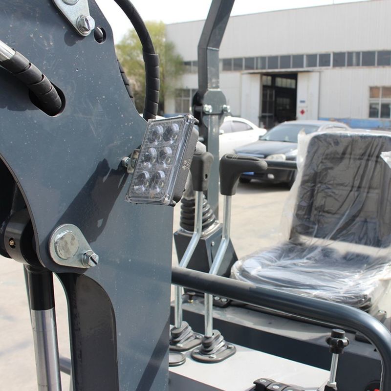 Mini-Grabmaschine 1 Tonne Mini-Grabmaschine Gusseisen 50KG Gegengewicht & Eimer