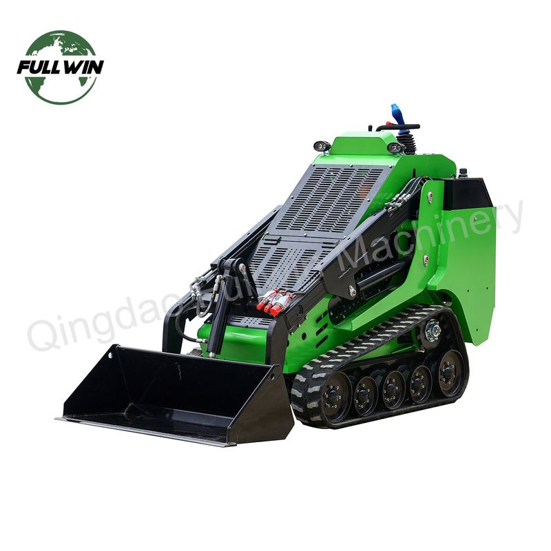 FY55J Green EPA Euro V Standard Skid Steer Loader With 3 Cylinder 3 Valves Or 4 Valves