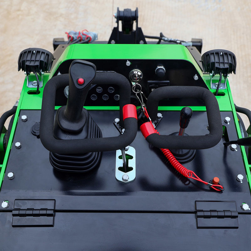 FY55J Green EPA Euro V Standard Skid Steer Loader With 3 Cylinder 3 Valves Or 4 Valves