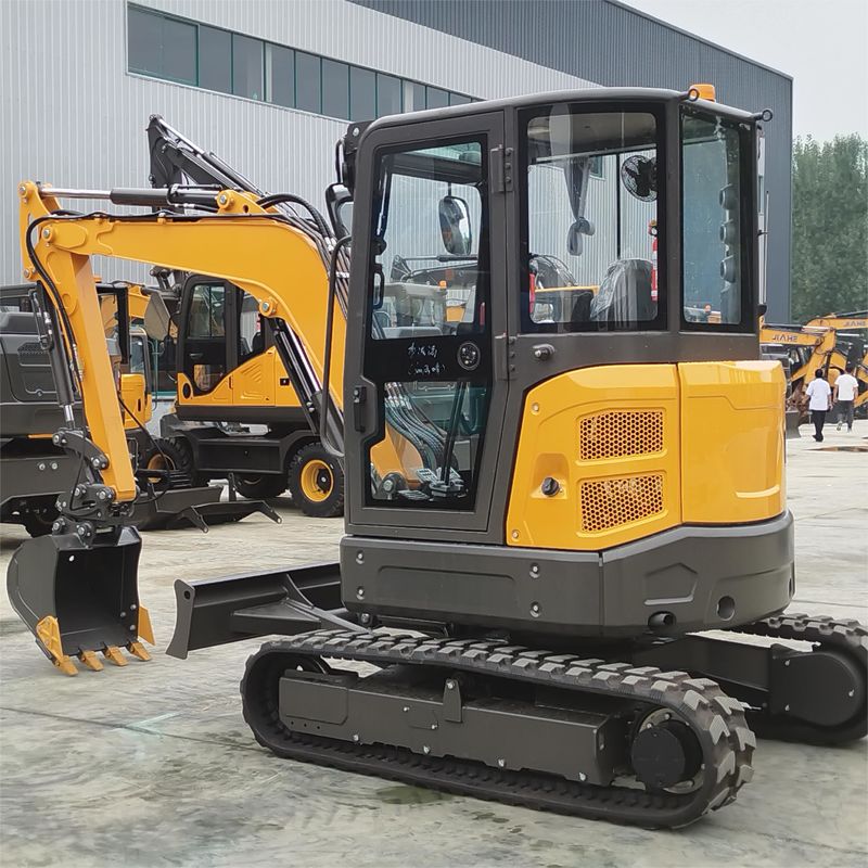 8820 Pounds Micro Mini Excavator Real 4 Ton Class Yellow Red Green White Colors