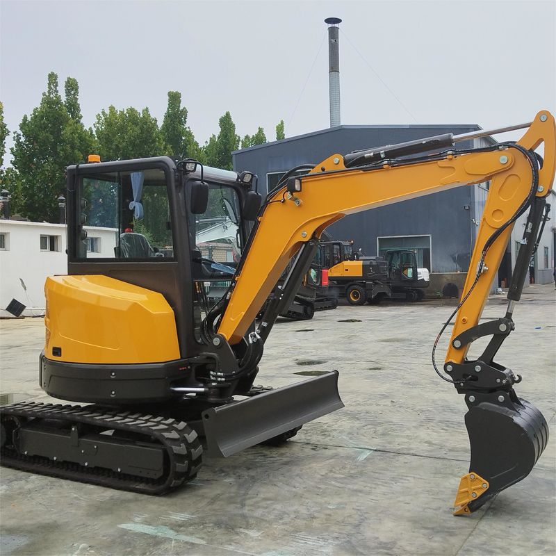 8820 Pounds Micro Mini Excavator Real 4 Ton Class Yellow Red Green White Colors